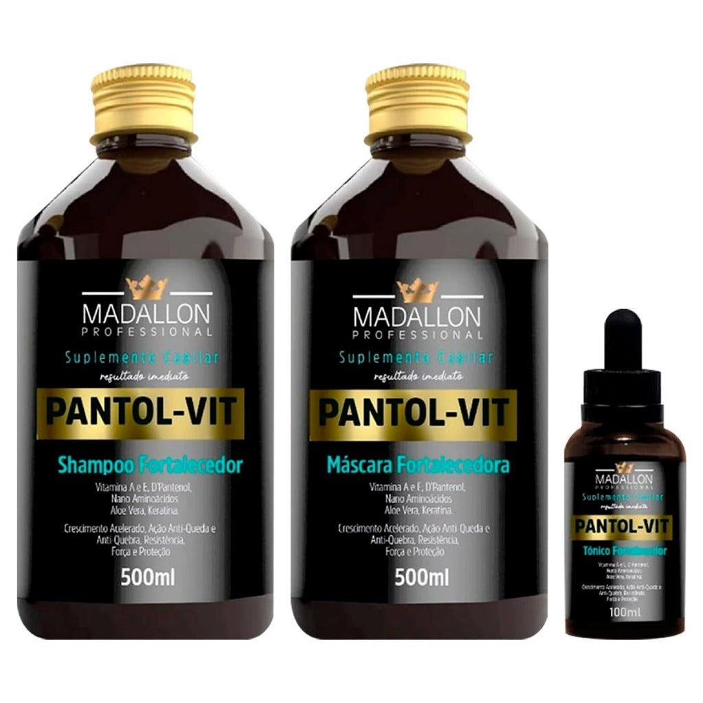Kit Pantol-Vit Madallon + Tônico